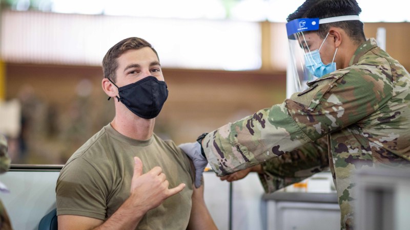 These soldiers opted out of getting the COVID-19 vaccine. Here’s why they changed their minds