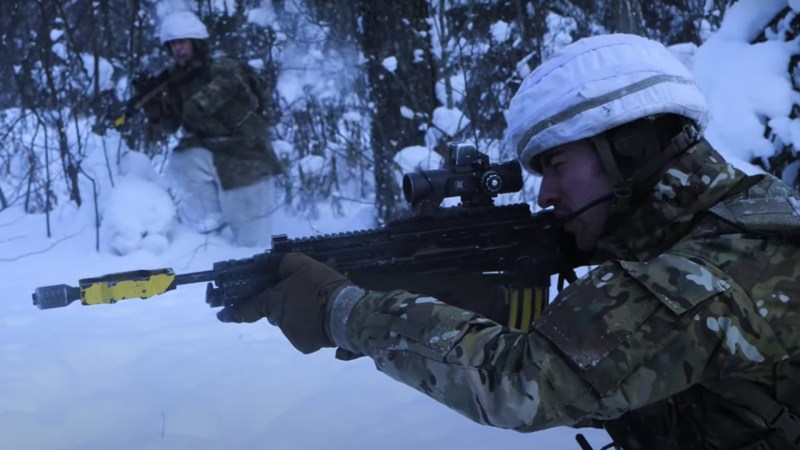 These British soldiers had the coolest training ever (literally)