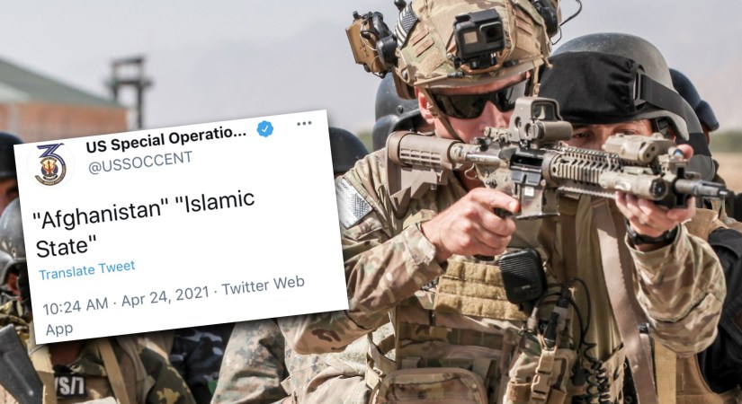 Special operations unit finally admits its strange tweet did not come from a hacker