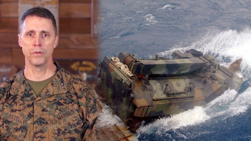 Marine Corps Inspector General suspended over role in amphibious vehicle disaster that killed 9