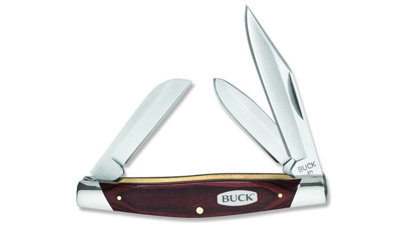  Buck Knives 0371BRS Stockman