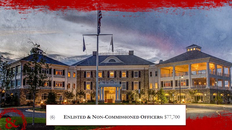 This Army Navy Country Club charges enlisted troops $77,700 to join — double the price for retired officers