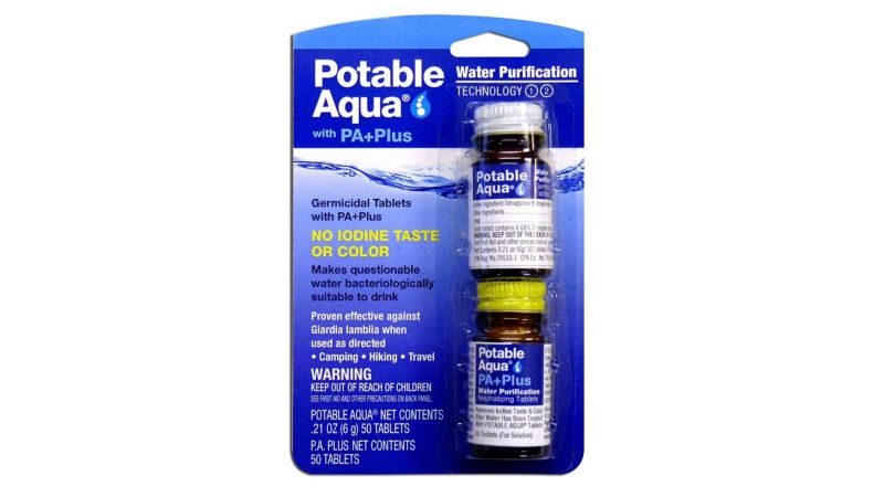  Potable Aqua Water Purification Tablets with Pa Plus