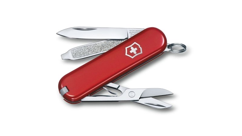  Victorinox Red Classic Es Clam