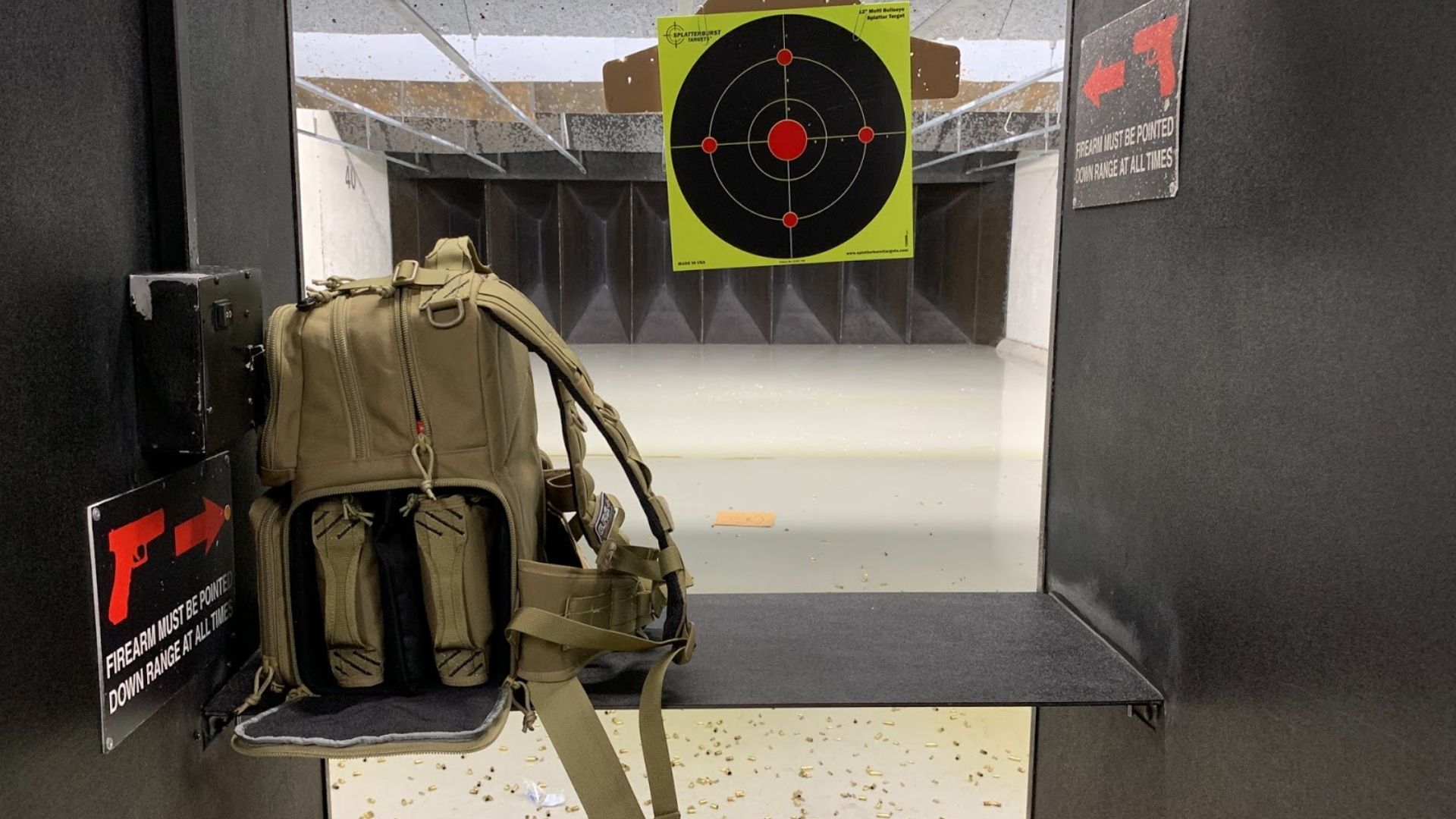 G.P.S. Tactical Range Backpack