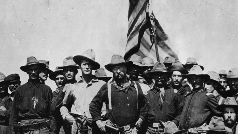 Teddy Roosevelt and the formation of the Rough Riders