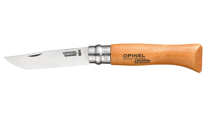  Opinel No. 8 Carbon Steel Folding Knife