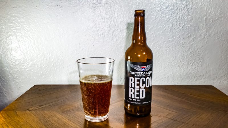 Review: Tactical Ops Brewing’s Recon Red is a competent red ale, but is that all?