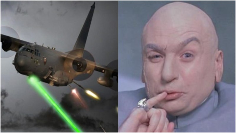 The Air Force is about to slap a frickin’ laser beam on its deadliest gunship