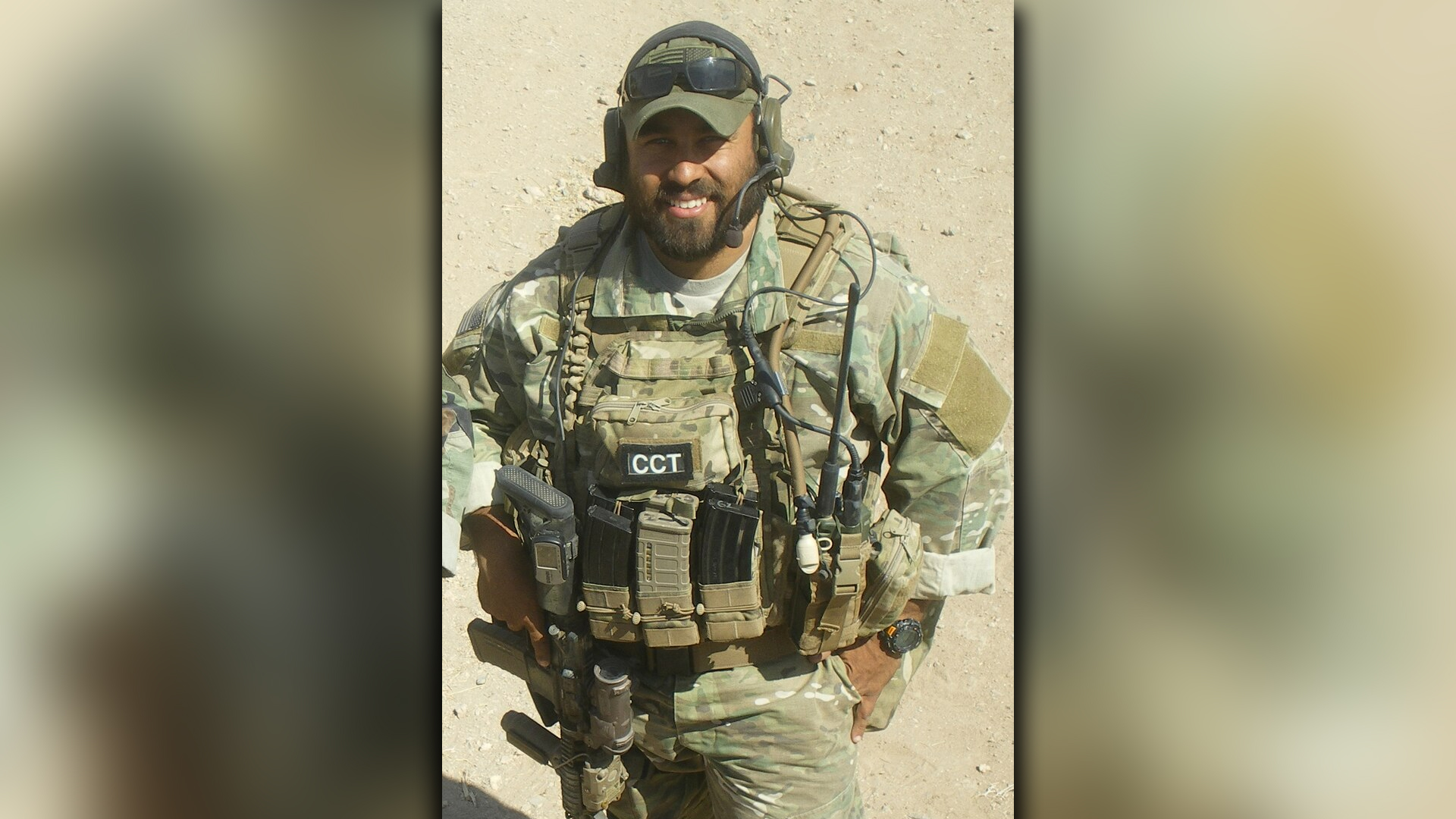 Air Force combat controller Staff Sgt. Robert Gutierrez (now a Senior Master Sergeant) was awarded the Air Force Cross in 2011.