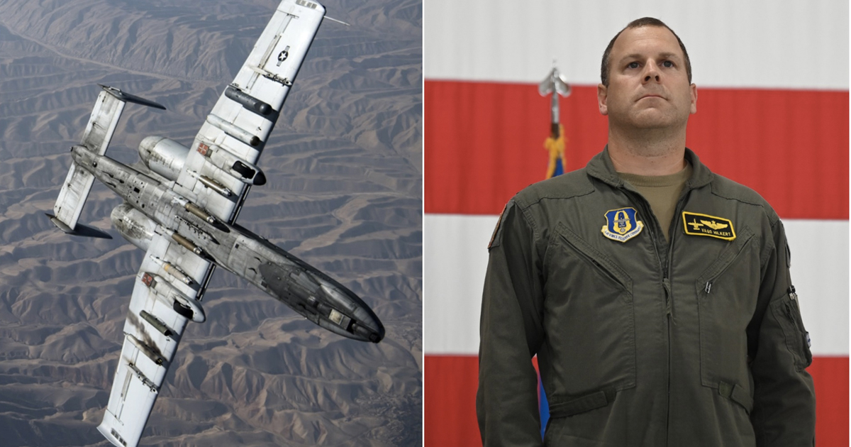 A-10 Warthog pilot gets Distinguished Flying Cross for Afghanistan