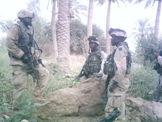 From left to right, then-2nd Lt. Leon Matthias, Staff Sgt. George Alexander, Jr., and Sgt. 1st Class Alwyn Cashe. While on patrol, Cashe, of Oviedo, Florida, was in the lead vehicle when an improvised explosive device detonated near his vehicle, Oct. 17, 2005. As fuel leaked from the vehicle, it caught on fire. Cashe and his Soldiers were trapped inside. Despite being covered in fuel, he worked to find an exit point and immediately began pulling the Soldiers out, one by one, as his body was being consumed by flames. By the time Cashe was able to be medically evacuated from the area, burns had covered more than 80 percent of his body. He would eventually be transported to Brooke Army Medical Center, the Department of Defense’s only stateside Level I trauma center, in Fort Sam Houston, Texas. Despite the care Cashe received at the DoD Burn Center, on Nov. 8, 2005, three weeks after sacrificing his life to save his Soldiers, he died as a result of his injuries. Alexander, of Clanton, Alabama, died Oct. 22, 2005, as a result of his injuries. At the time, Matthias, now a major, was Cashe's platoon leader.