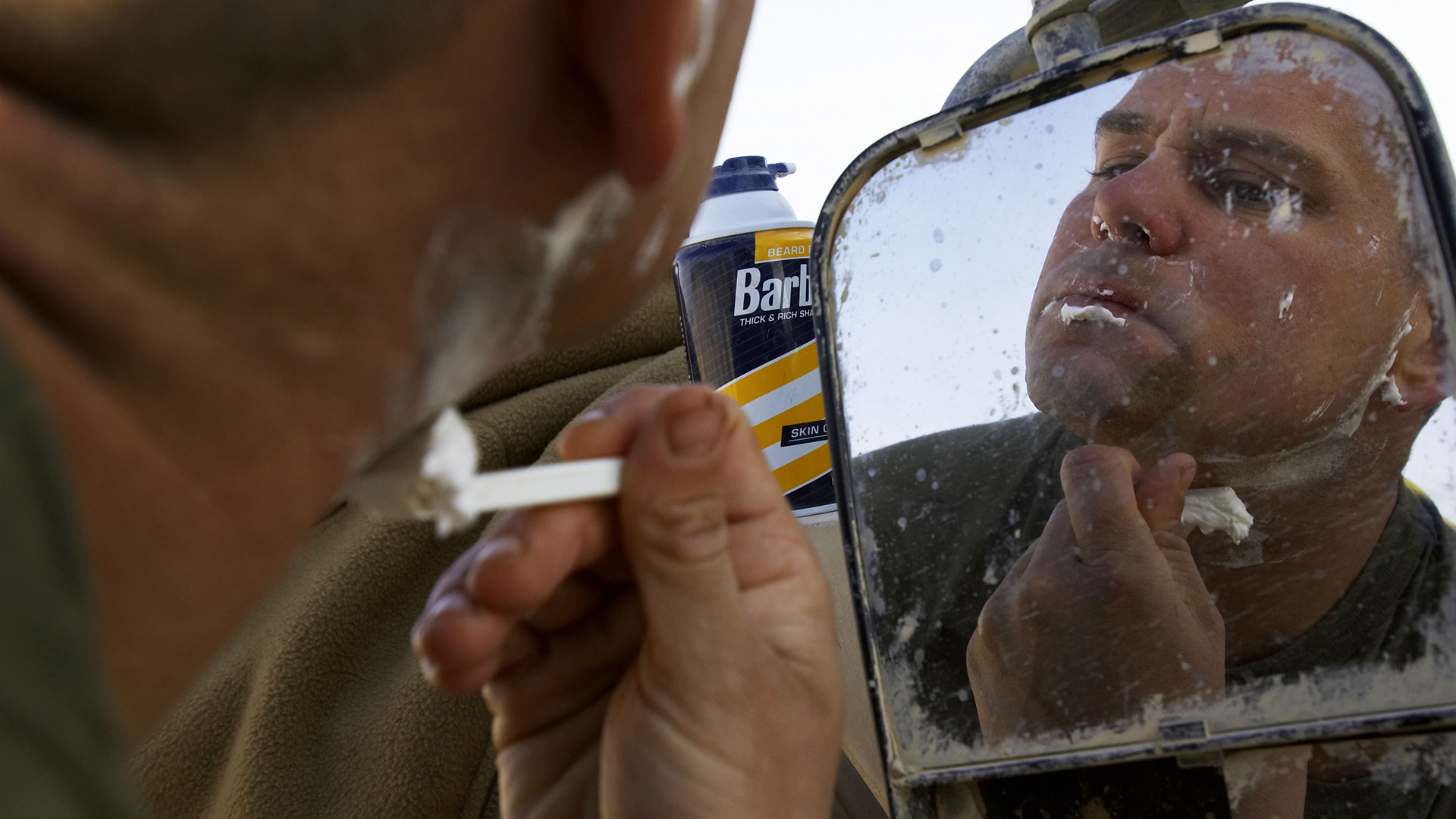 Marines razor bumps no shave chit