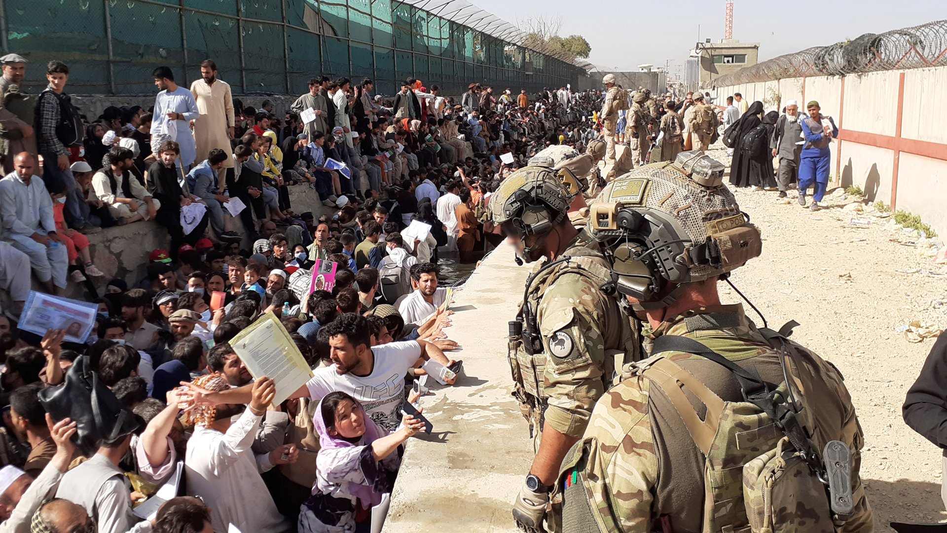 kabul airport evacuation