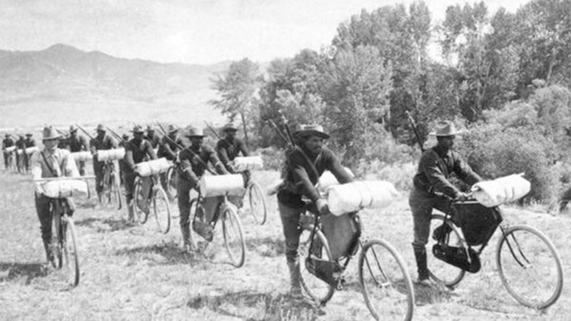 The story of how the Army’s ‘Buffalo Soldiers’ biked across America in 1897