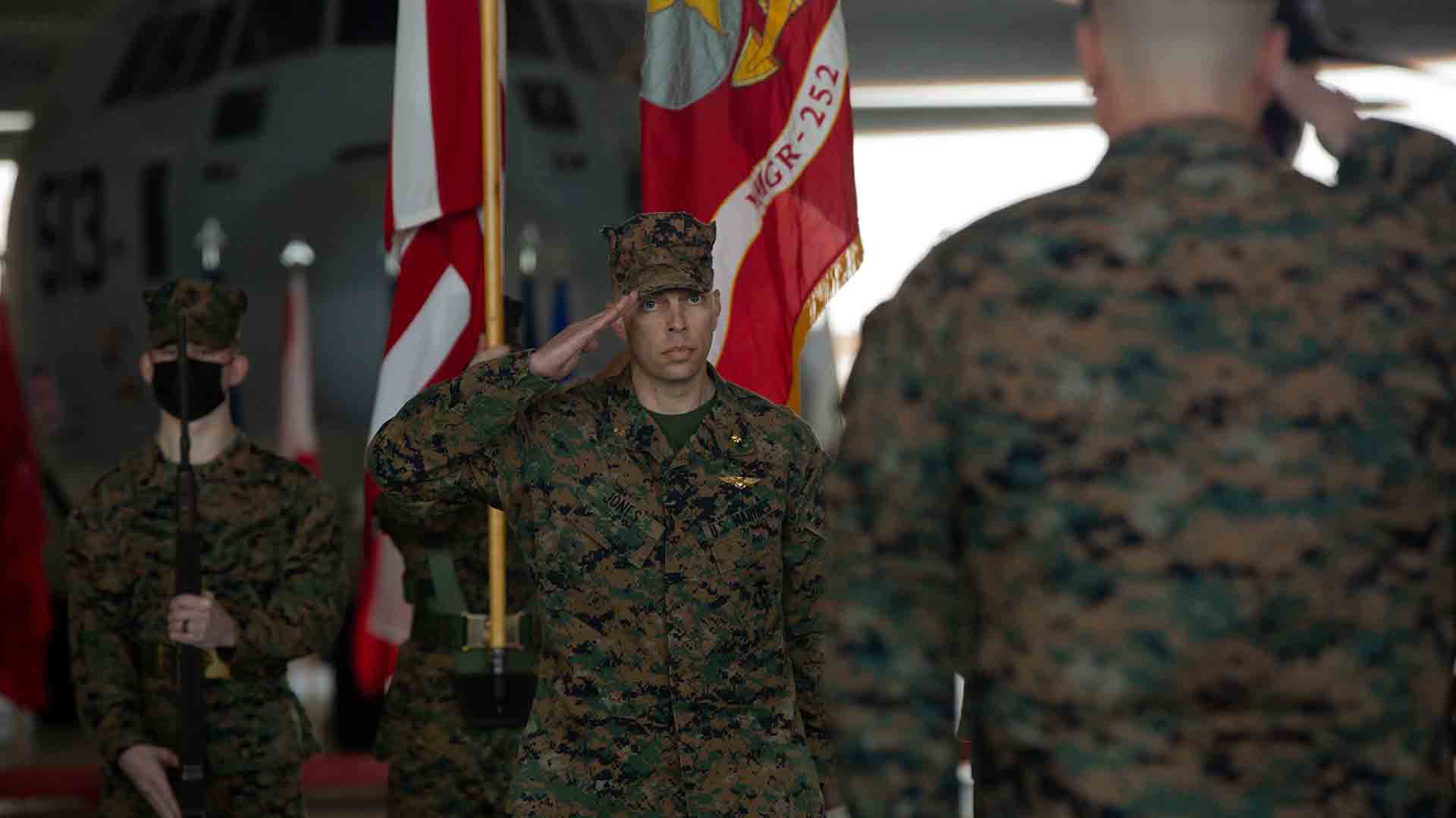 Marine Maj. Corey Jones