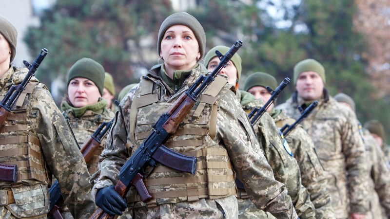 Ukrainian women are showing the world what they’re made of in the fight against Russia