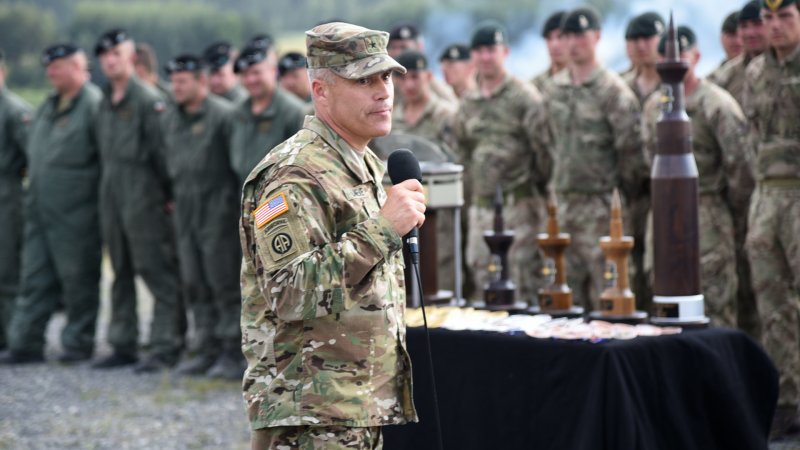 The 82nd Airborne Division has a new commander