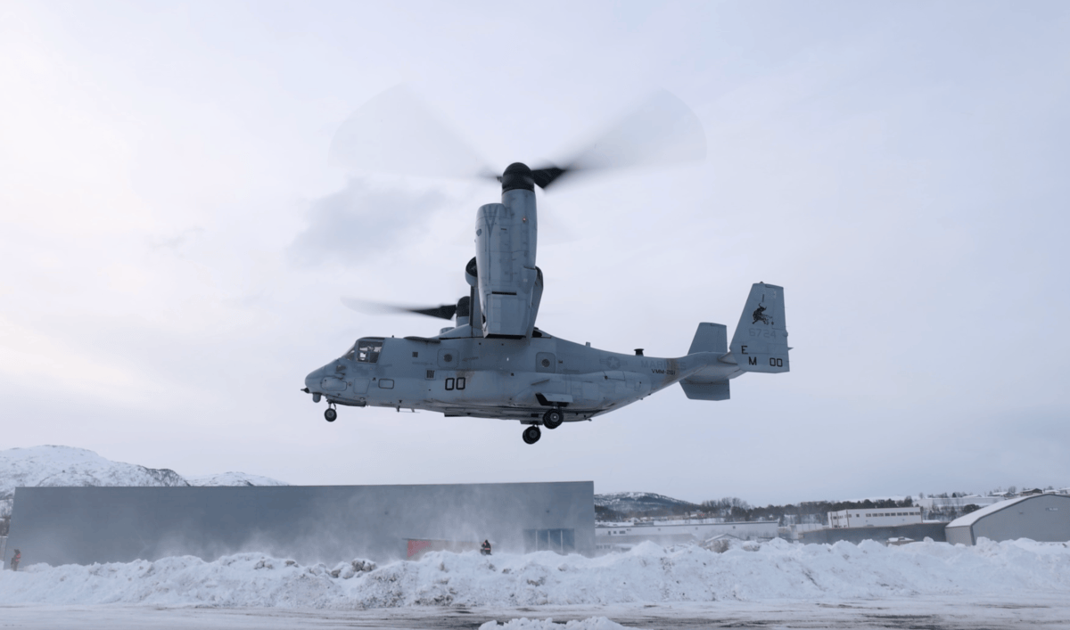 4 US Marines killed in Osprey crash in Norway [Updated]