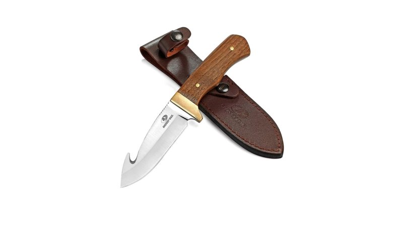  Mossy Oak Fixed Blade Gut Hook Knife