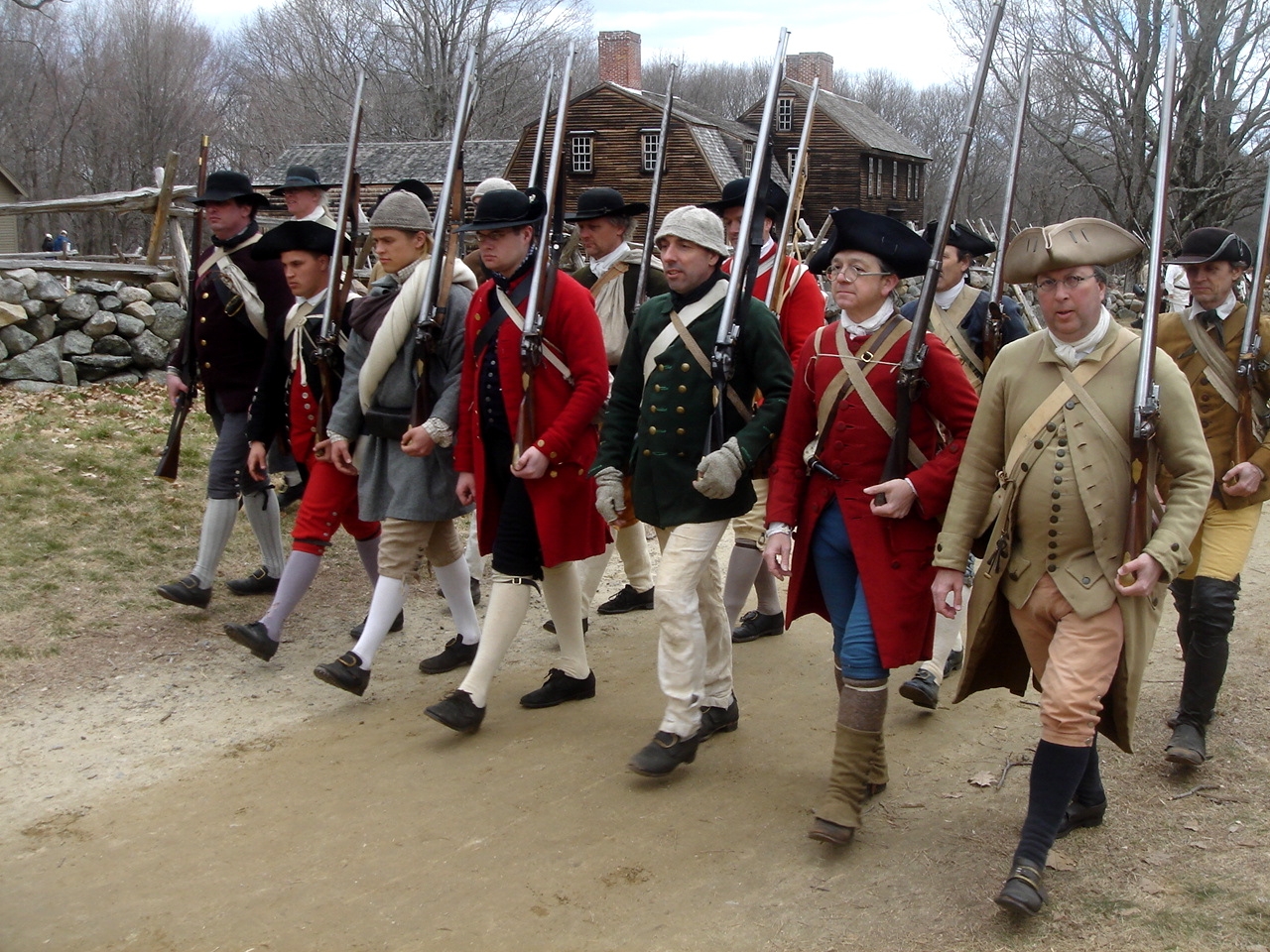 minutemen reenactors