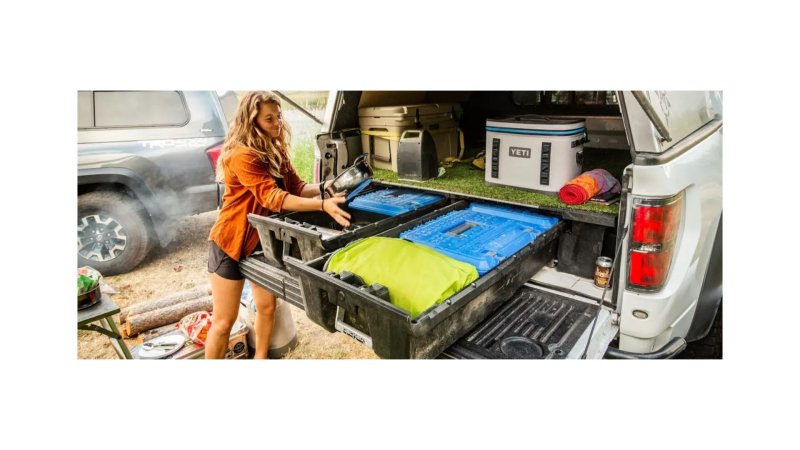  Decked Truck Bed Camping Storage System