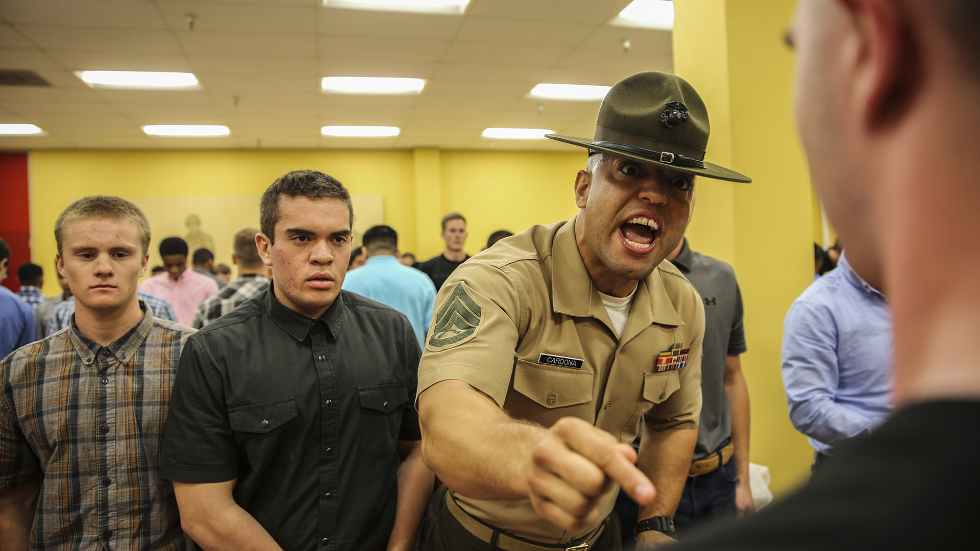 Marine boot camp