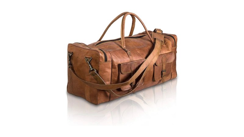  KPL 32-inch Leather Duffel