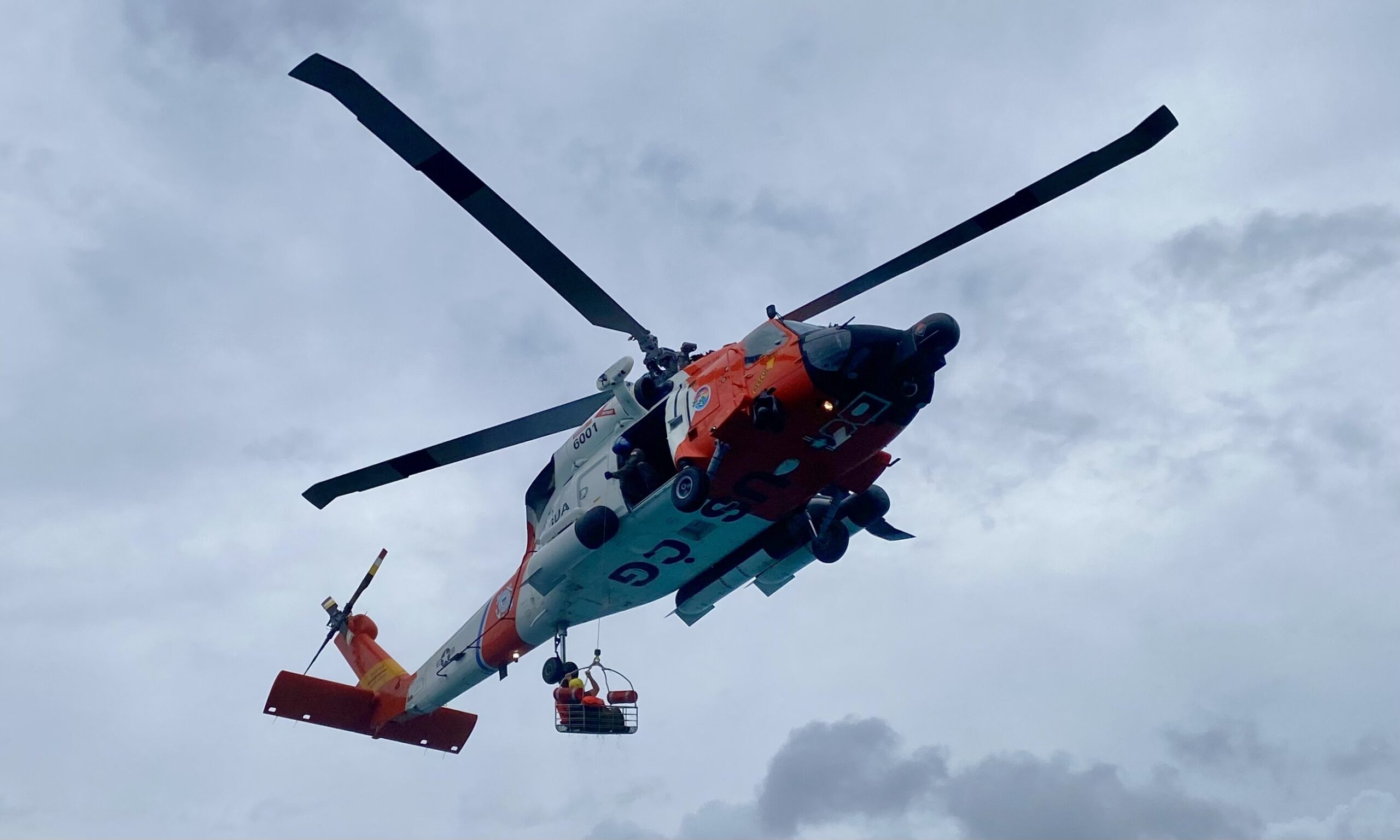 coast guard helicopter