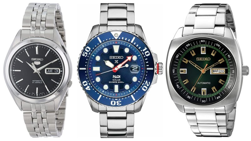 seiko watch amazon deals