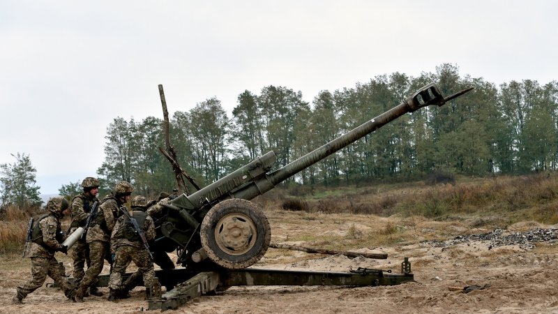 Ukraine artillery