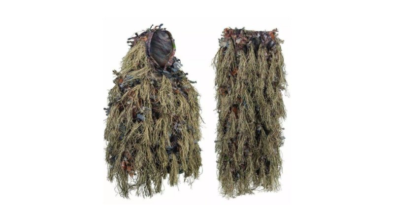  Hybrid Ghillie Suit Woodland Brown