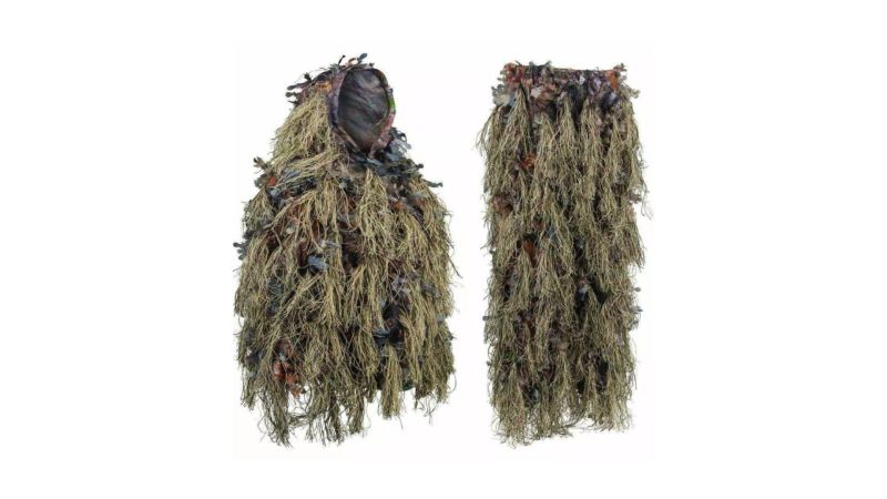  Hybrid Ghillie Suit Woodland Brown