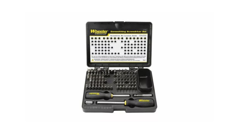  Wheeler 89 Piece Professional Gunsmithing Screwdriver Set