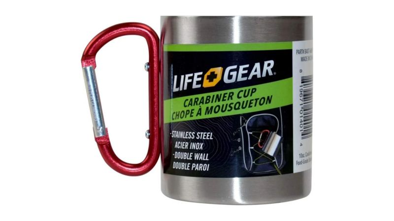  Life Gear Carabiner Mug