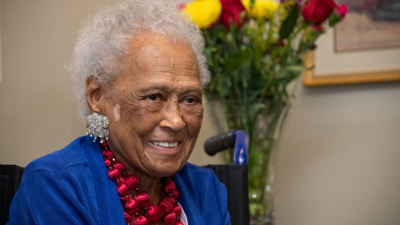 Oldest living member of historic WWII battalion of Black women receives Congressional Gold Medal