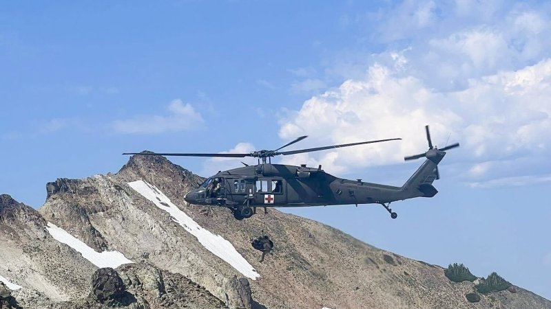 This Army rescue unit saved several trapped hikers in four days