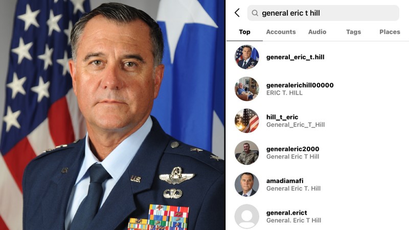 This Air Force general is well aware that scammers love impersonating him