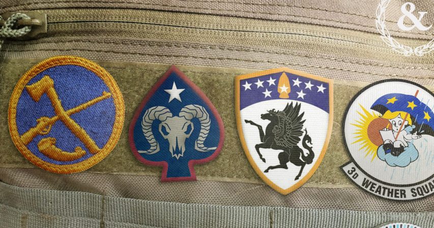 What’s the most awesome or absurd military unit patch you’ve seen?