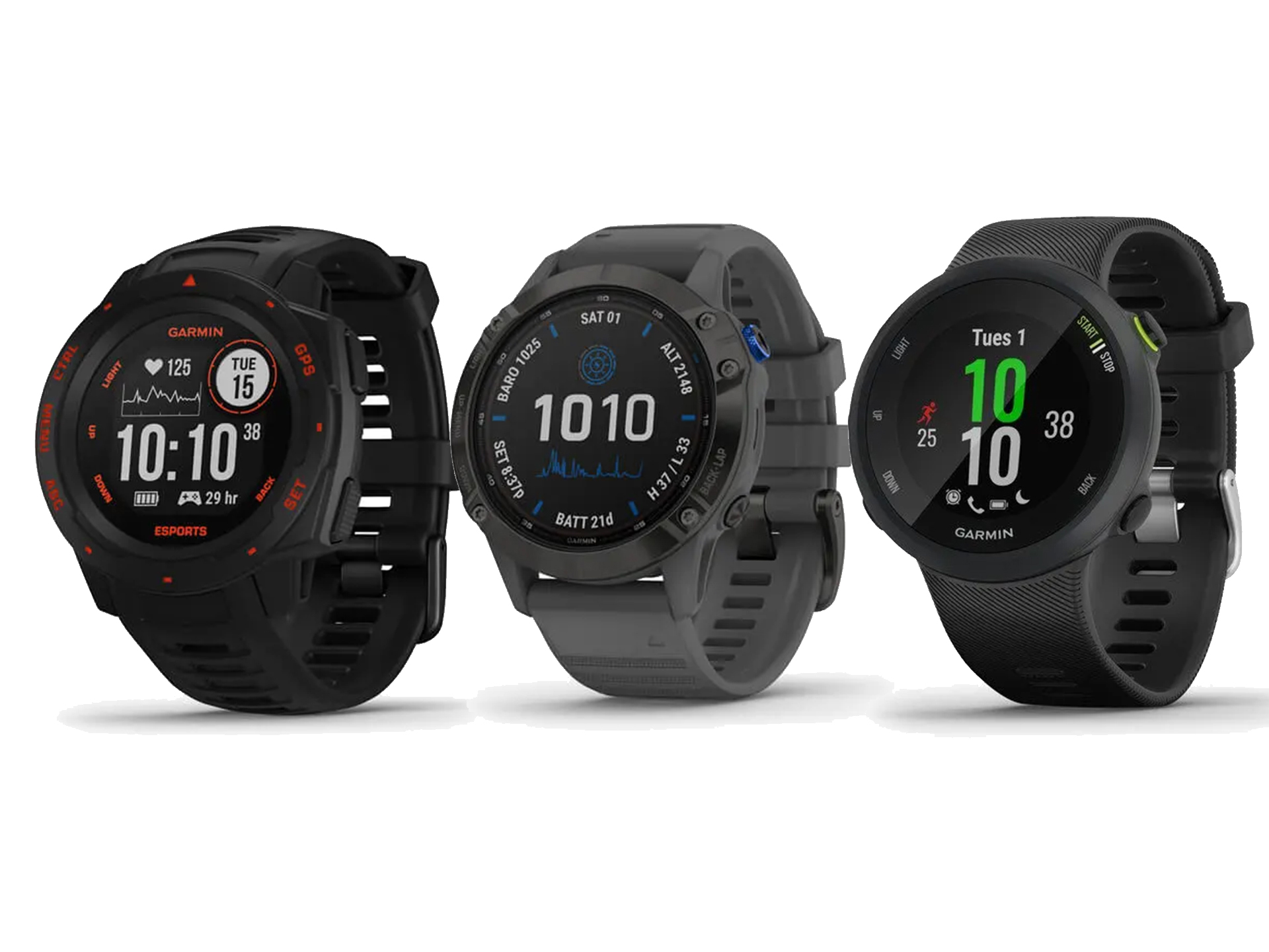 Garmin GPS watches