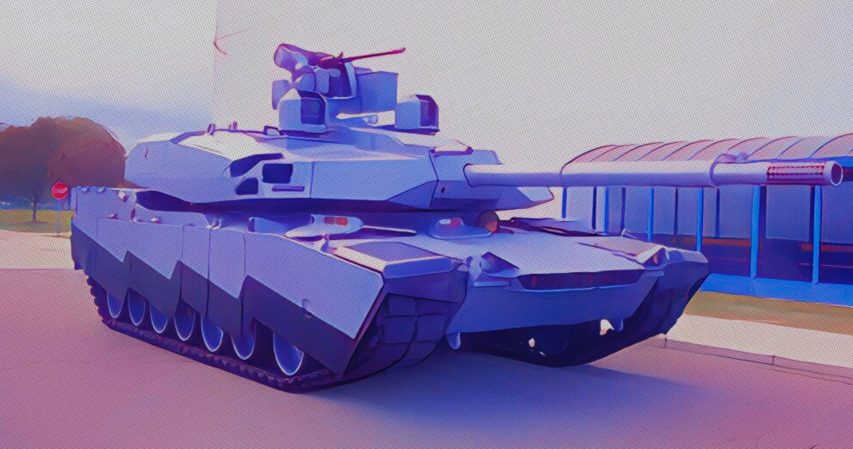 Everything new under the hull of the AbramsX main battle tank prototype