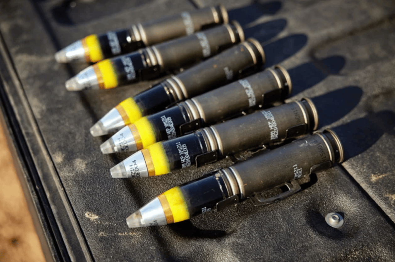 Security Rounds Using Proximity Pin Army fielding 'proximity' rounds to take out drones
