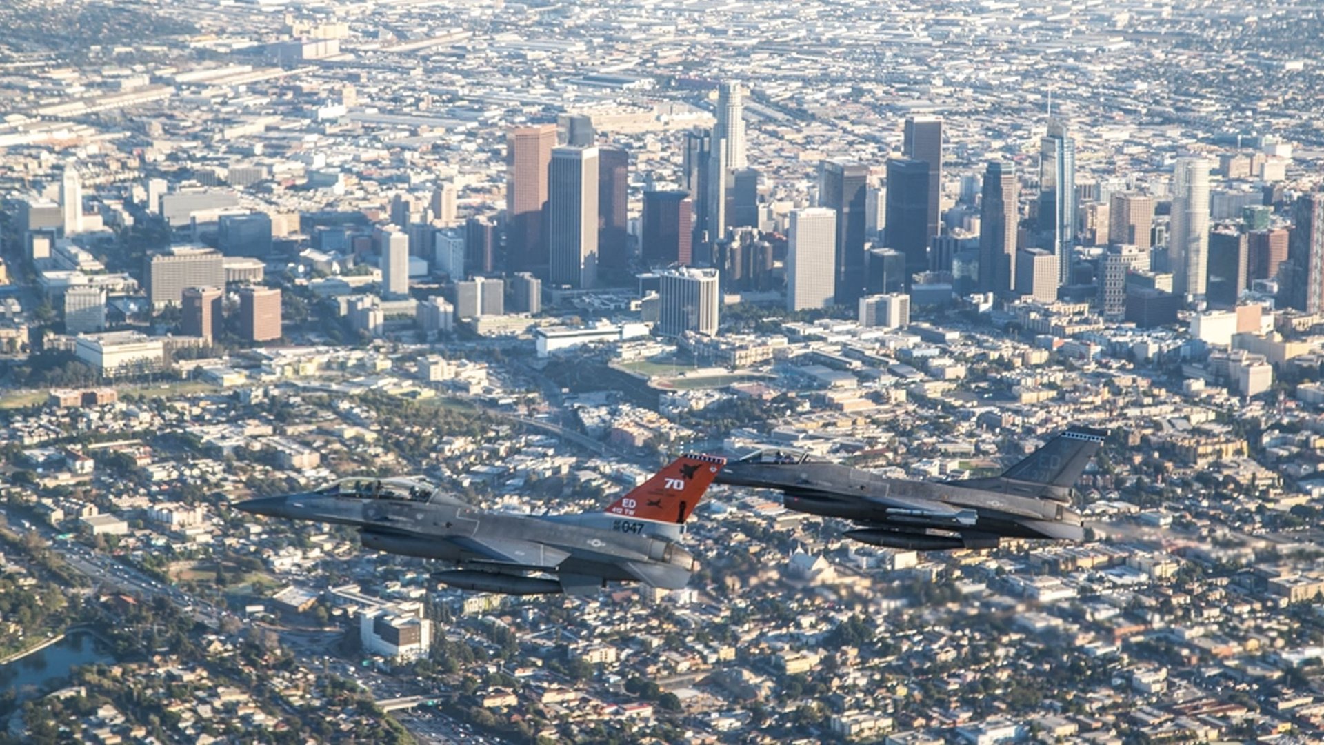 Air Force F-16 pilots intercept a Cessna intruding Biden’s airspace