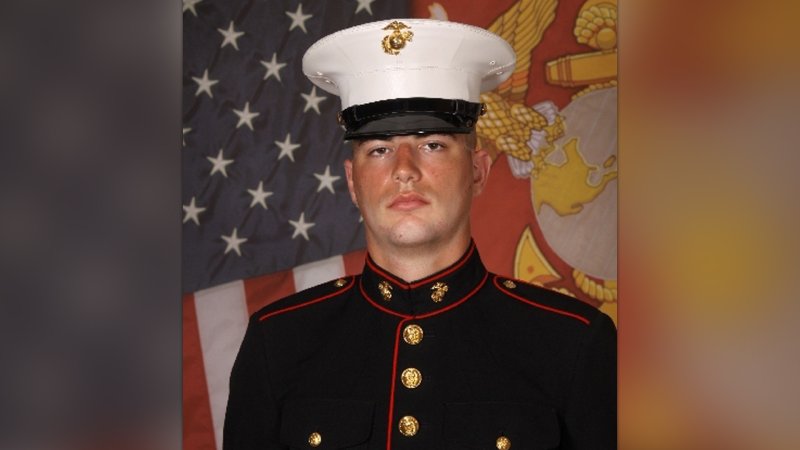 dalton beals, marine corps, parris island