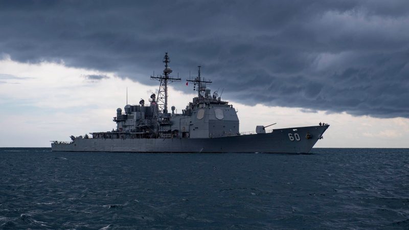 Carrier USS Nimitz back at sea following months of maintenance