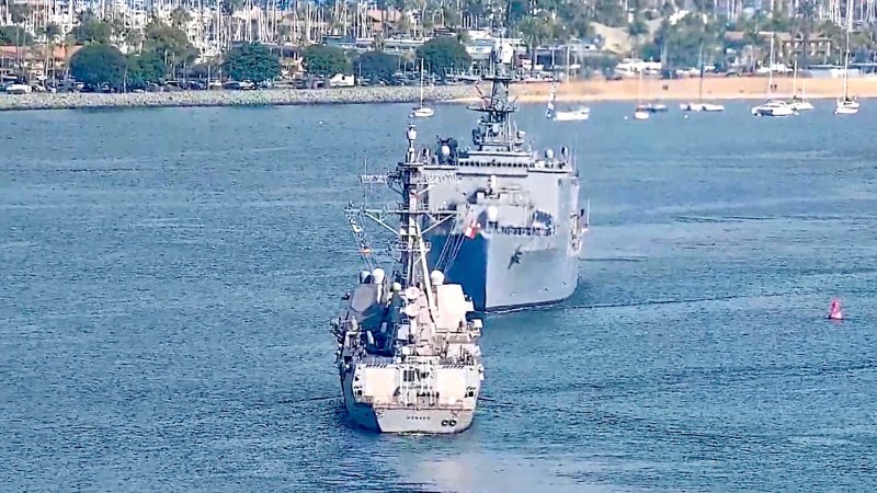 navy warship collision san diego bay