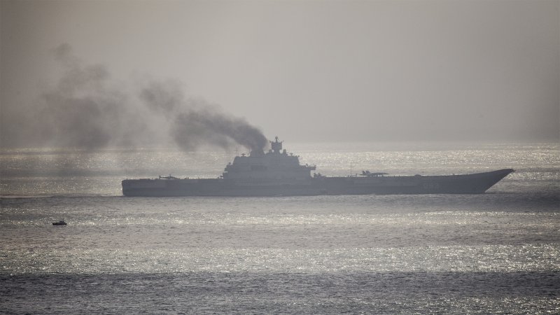 Admiral Kuznetsov aircraft carrier