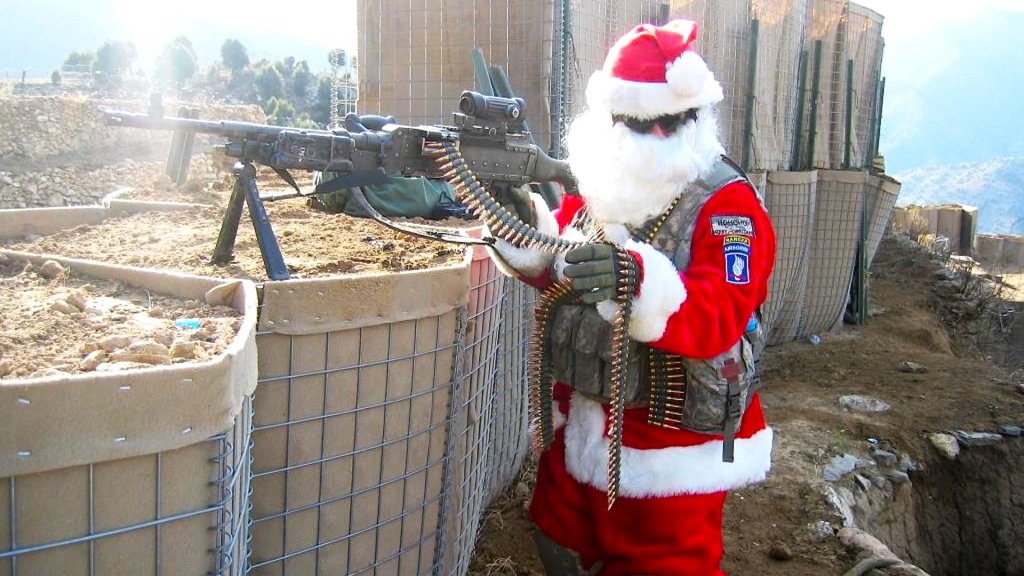 What it’s like to spend Christmas in combat