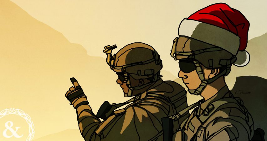 All alone, together: The emotional essence of Christmas at war