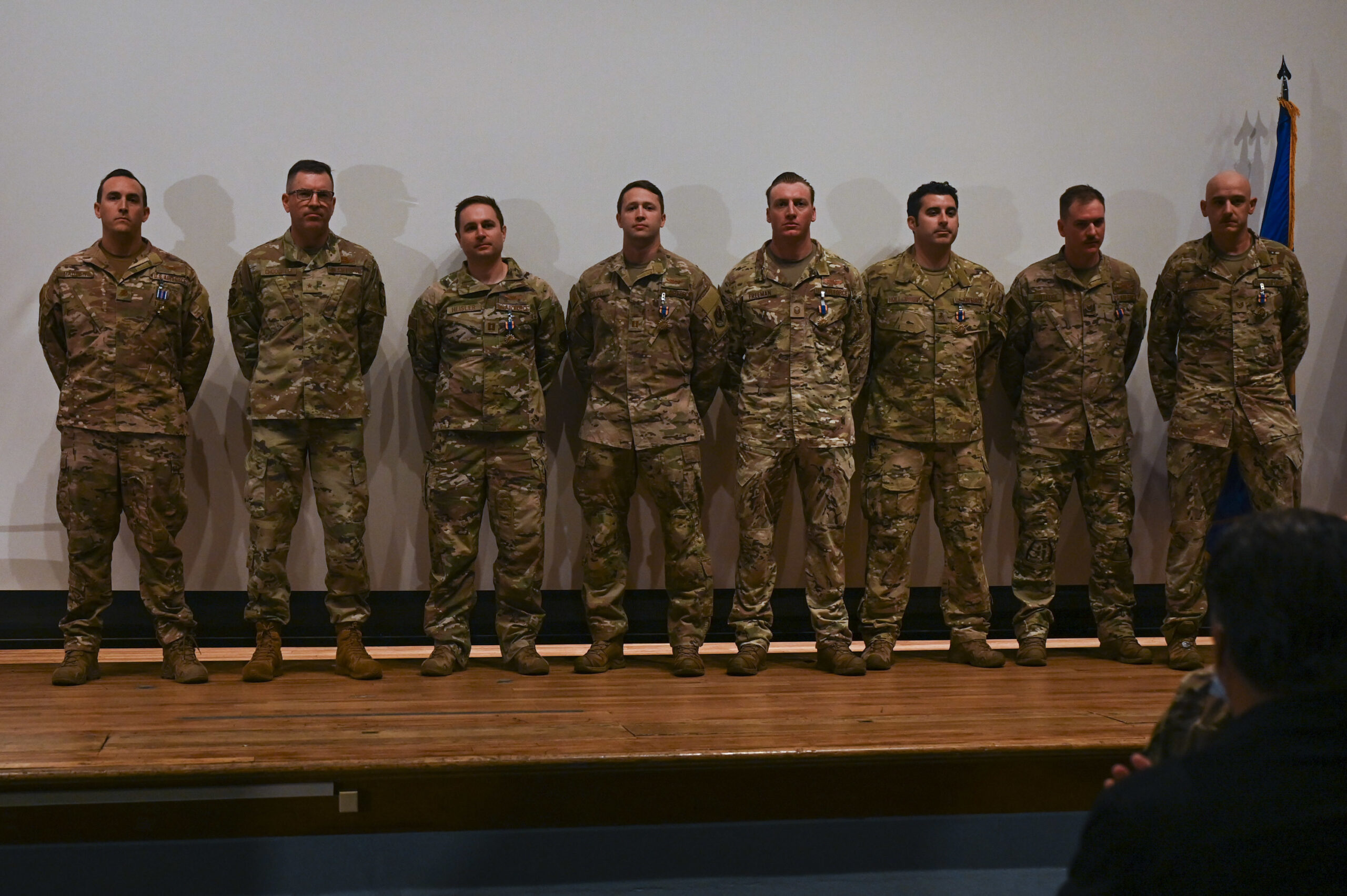 563d RQG Airmen receive valor awards iranian missile attack al asad